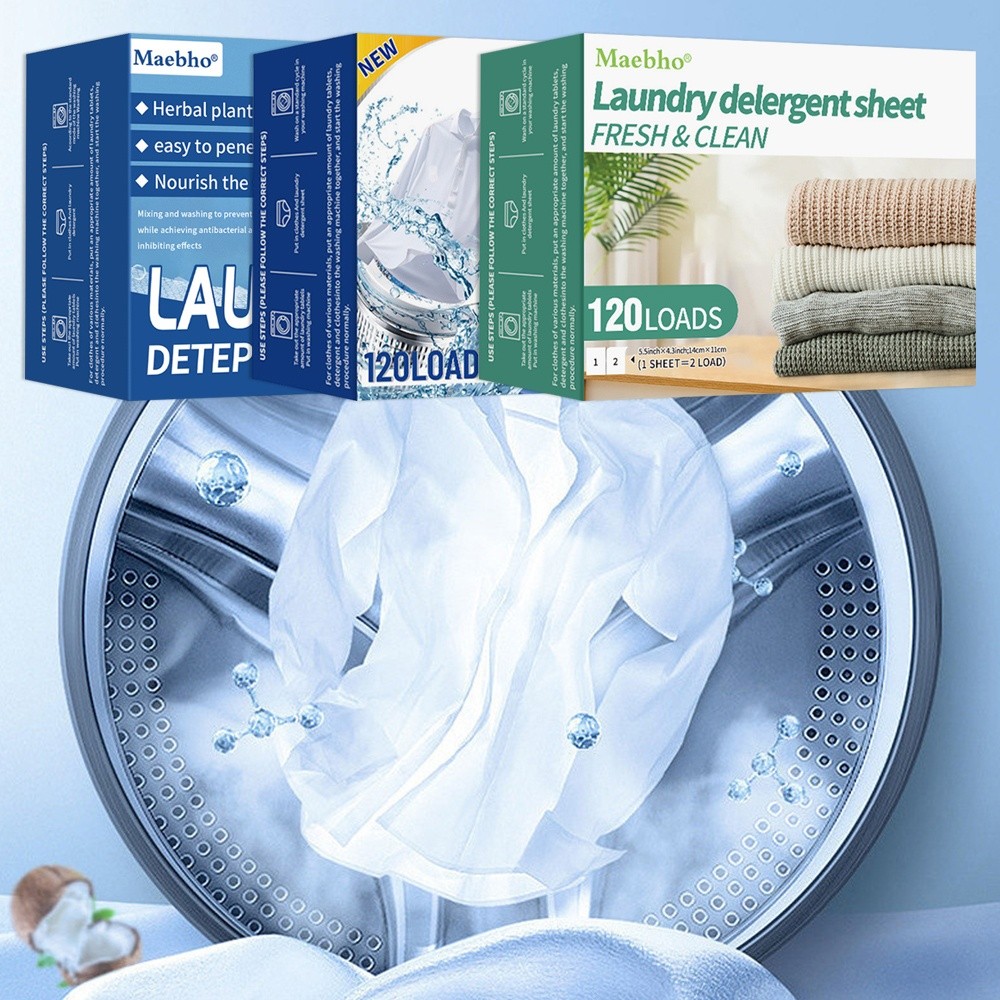 Laundry Strip Eco - 120 Lembar/Paket ​ ​ ​ Formula