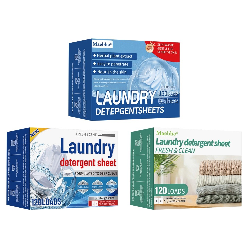 120 Lembar/Paket ​ ​ ​ Formula - Laundry Strip Eco ulasan dan harga