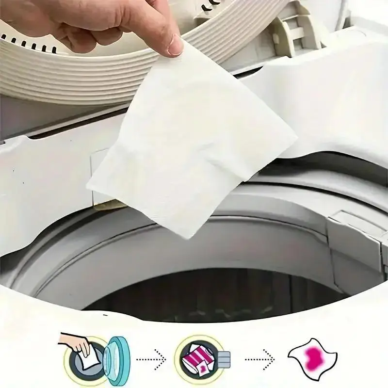 50 Buah Kertas Penyerap Warna  - Laundry Strip Eco ulasan dan harga