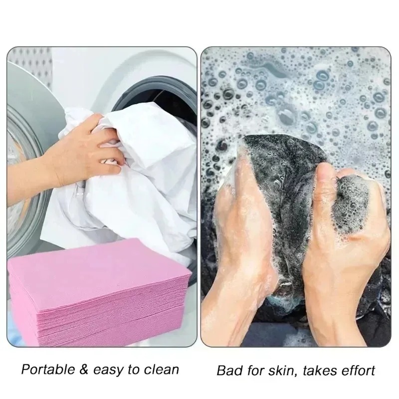 60/120/180 Buah Lembar Deterje - Laundry Strip Eco ulasan dan harga